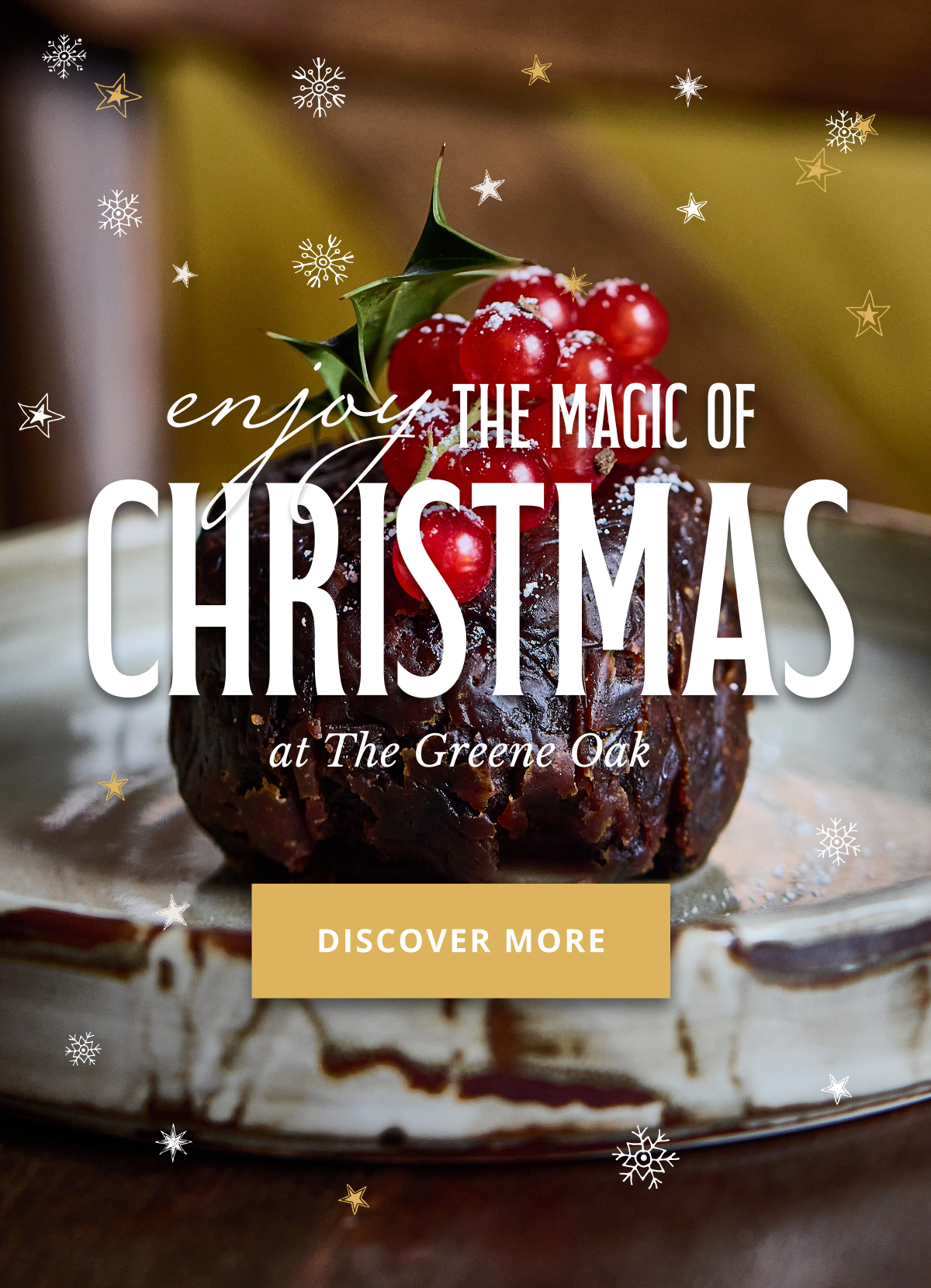 The Greene Oak Christmas Pudding