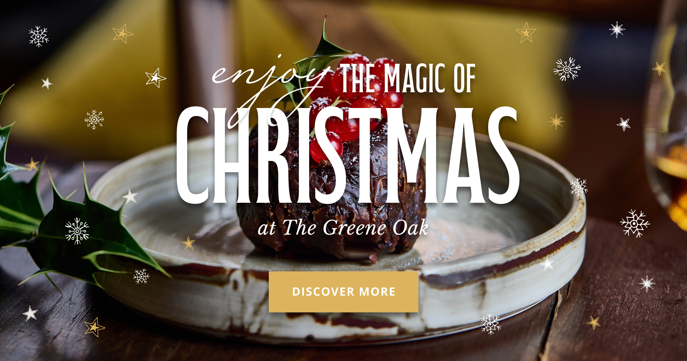 The Greene Oak Christmas Pudding